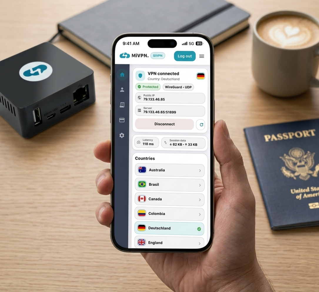 MiVPN, WiVPN y SiVPN